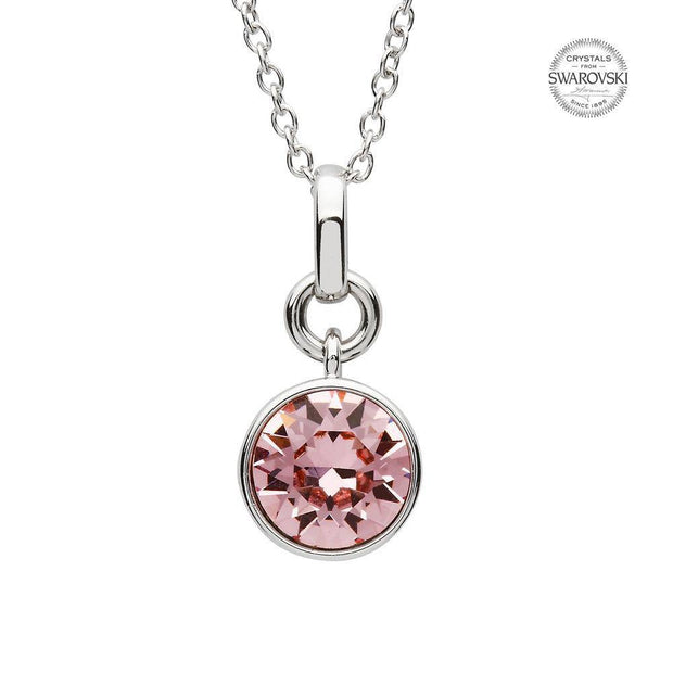 Sterling Silver Swarovski Add on Birthstone Pendant - SW147 October - Uctuk