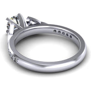 Celtic Engagement Ring AYLIN-1-PLATINUM-ROUND - Uctuk