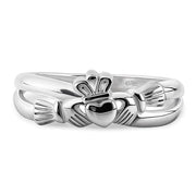 Claddagh Ring S-S2750 Ladies Sterling Silver - Uctuk