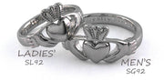 Claddagh Ring Ladies Sterling Silver SL-SL92 - Uctuk