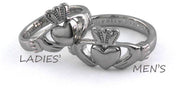Retired MENS BEST QUALITY Silver Claddagh Ring SMS-SG92 - Uctuk