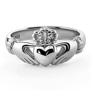 Unisex Sterling Silver UUS-6335 Claddagh Ring - Uctuk