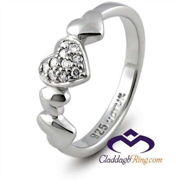 Diamond Promise Rings (1/10 cttw) PROMISE-RINGS-1D - Uctuk