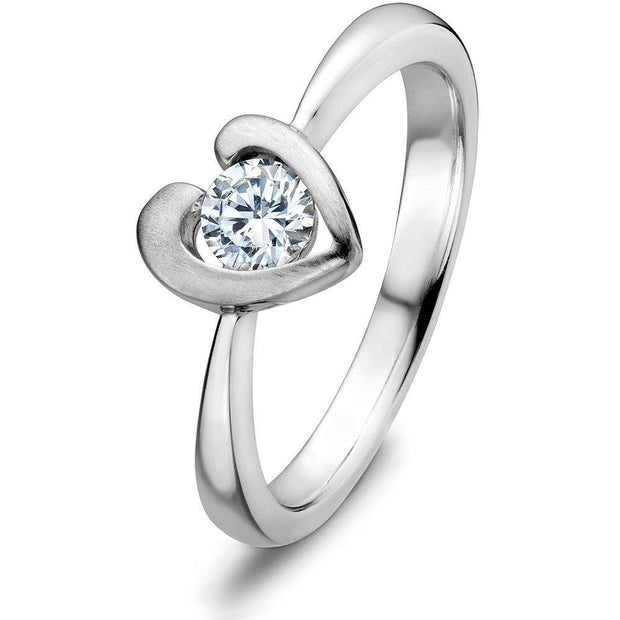 Sterling Silver Promise Ring ULS-13531 - Uctuk
