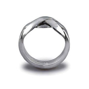 UNISEX 4 band PLATINUM Puzzle Ring 4BDP - Uctuk