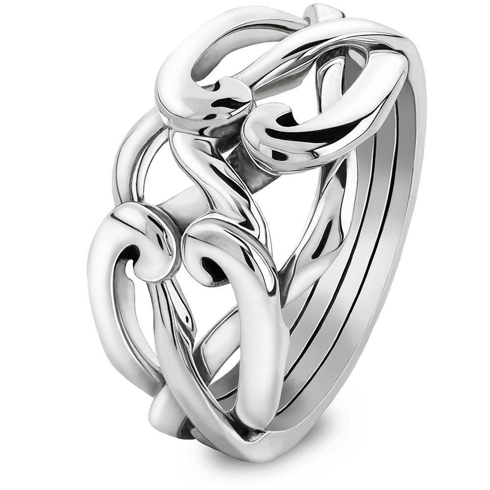 Celtic Mens Puzzle Ring 4CSM– Uctuk.com
