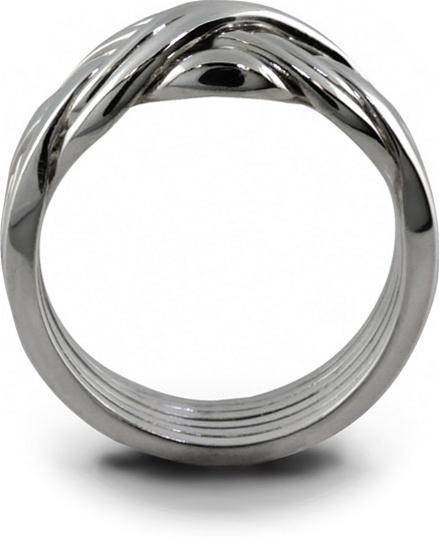 Unisex 6 band STERLING SILVER Puzzle Ring 6SU - Uctuk