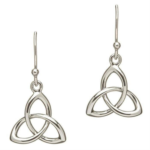 Sterling Silver Celtic Trinity Knot Earring SE2034 - Uctuk