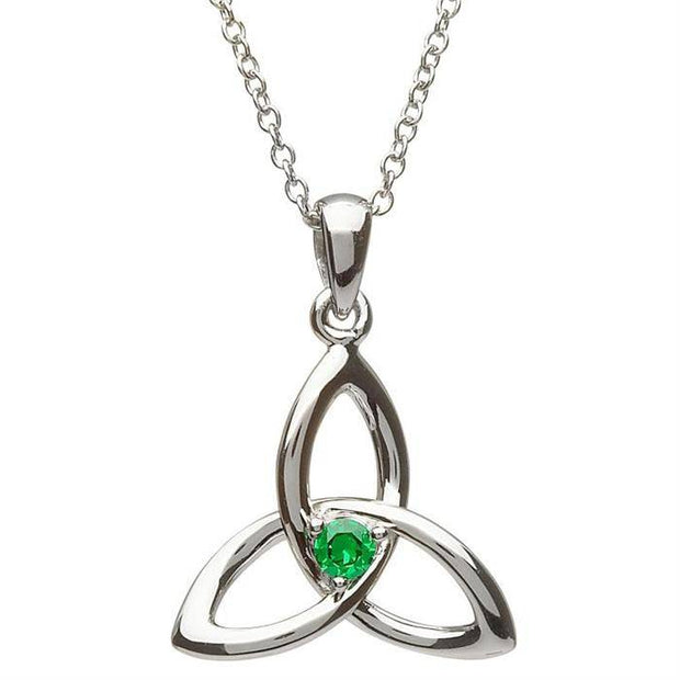 Sterling Silver Celtic Trinity Knot Pendant SP2053GR - Uctuk