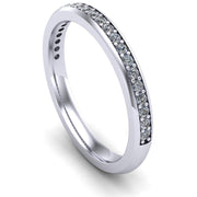 Ladies Celtic Wedding Band AYLIN-1S-BAND-PLATINUM - Uctuk