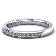 Ladies Celtic Wedding Band AYLIN-1S-BAND-PLATINUM - Uctuk