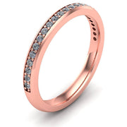 Ladies Celtic Wedding Band AYLIN-1S-BAND-ROSE - Uctuk
