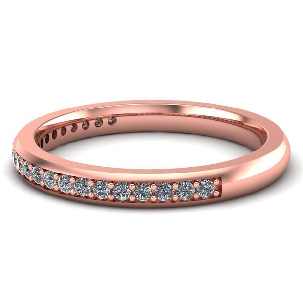 Ladies Celtic Wedding Band AYLIN-1S-BAND-ROSE - Uctuk