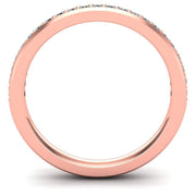 Ladies Celtic Wedding Band AYLIN-1S-BAND-ROSE - Uctuk