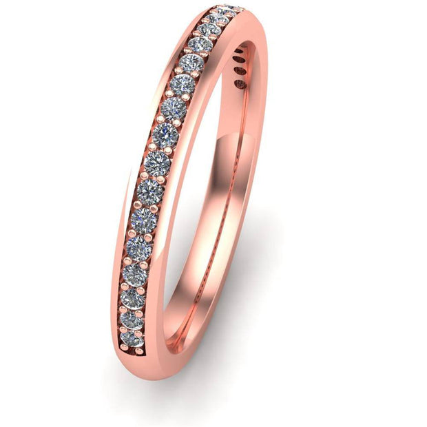 Ladies Celtic Wedding Band AYLIN-1S-BAND-ROSE - Uctuk