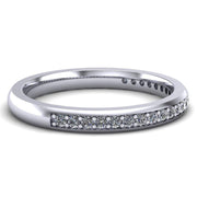 Ladies Celtic Wedding Band AYLIN-1S-BAND-WHITE - Uctuk