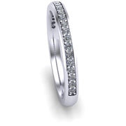 Ladies Celtic Wedding Band AYLIN-1S-BAND-WHITE - Uctuk