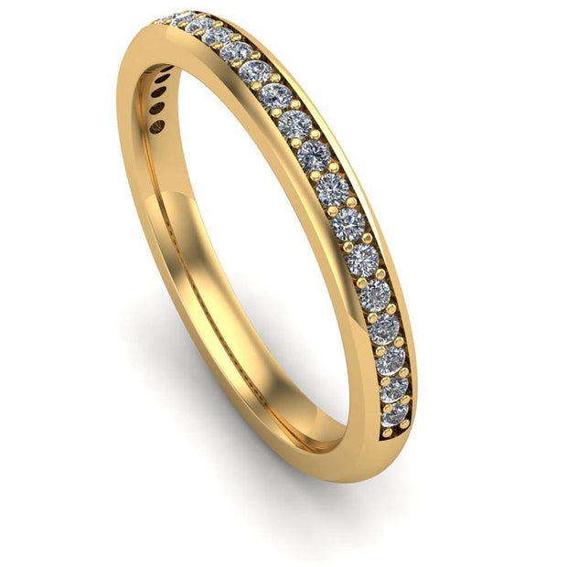 Ladies Celtic Wedding Band AYLIN-1S-BAND-YELLOW - Uctuk