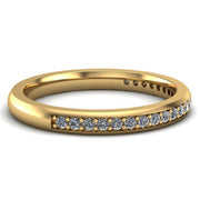 Ladies Celtic Wedding Band AYLIN-1S-BAND-YELLOW - Uctuk