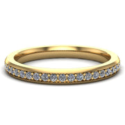 Ladies Celtic Wedding Band AYLIN-1S-BAND-YELLOW - Uctuk